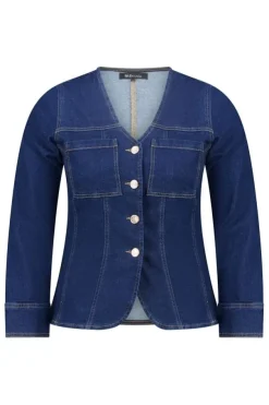 Aansluitend denim jasje