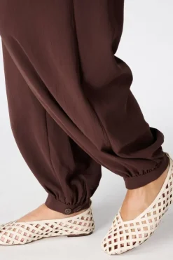 Balloon broek met elastische taille