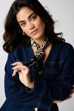 Bandana sjaaltje met animal print