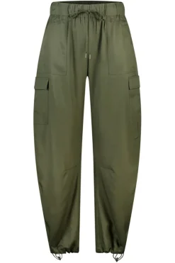 Barrel broek met cargo look