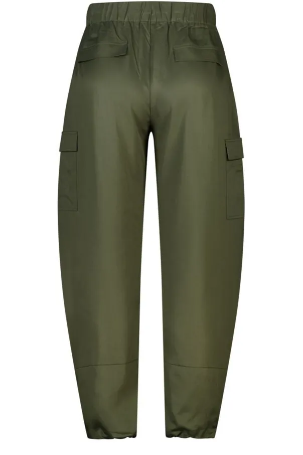 Barrel broek met cargo look