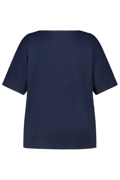 Basic top met wafelstructuur