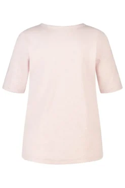 Basic top van ribstof