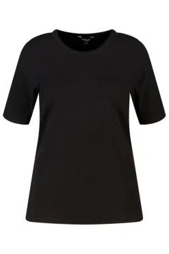 Basic top van ribstof