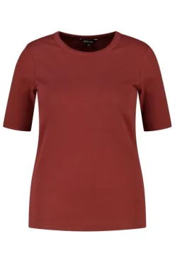 Basic top van ribstof