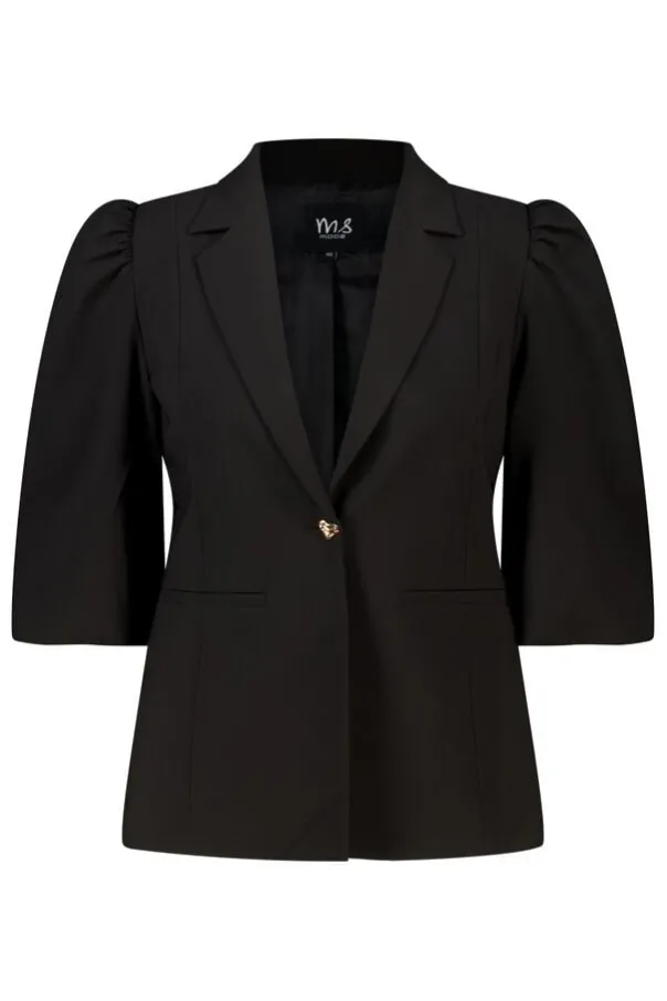 Blazer met pofmouwen