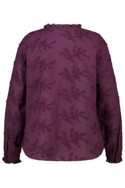 Blouse met borduursel