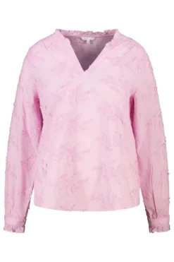 Blouse met borduursel