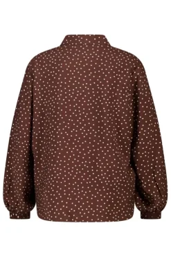 Blouse met polka dot