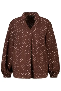 Blouse met polka dot