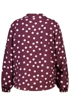 Blouse met polka dot