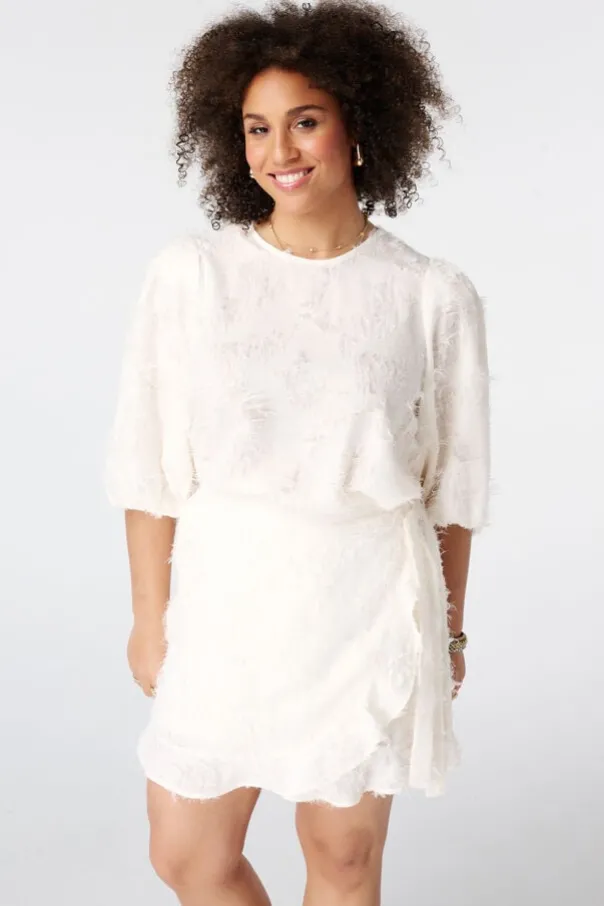 Blouse met structuur