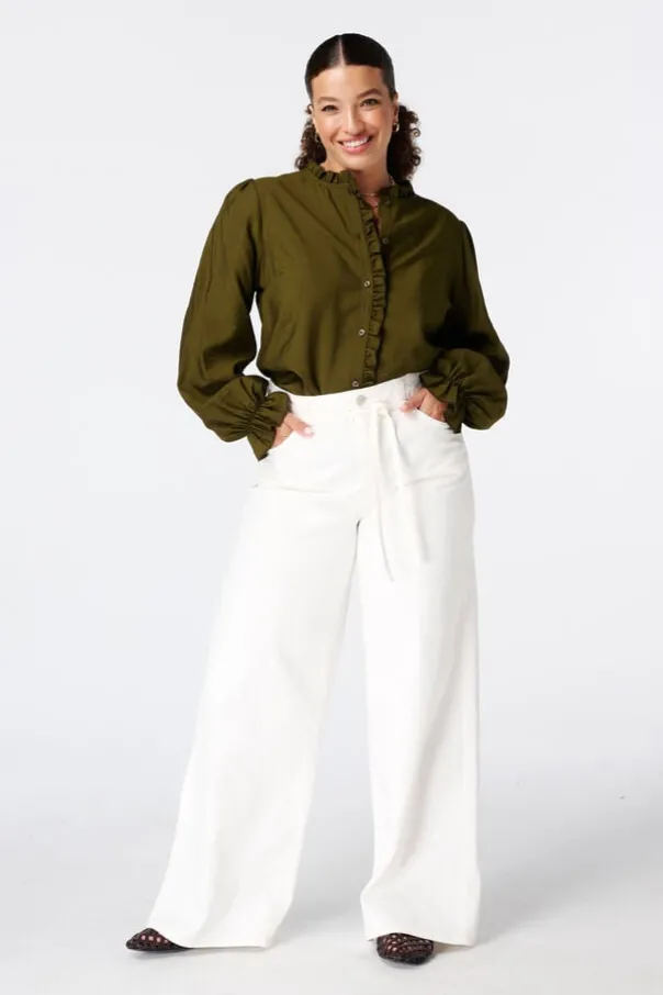 Blouse met volants