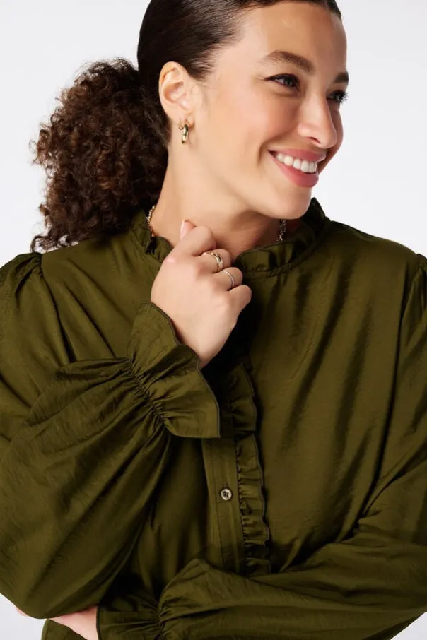 Blouse met volants