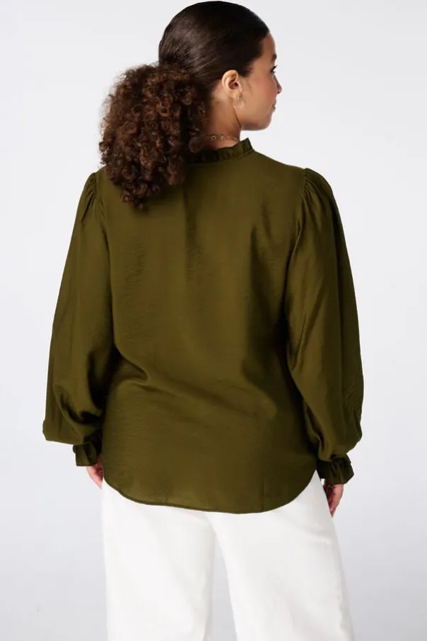 Blouse met volants