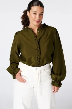Blouse met volants