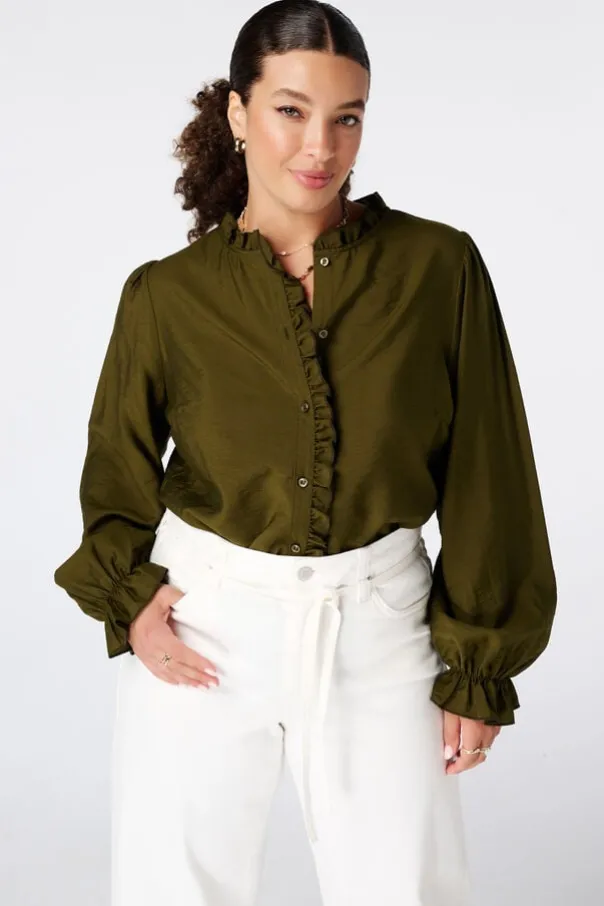 Blouse met volants