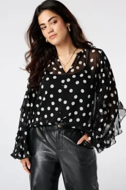 Blouse met volants