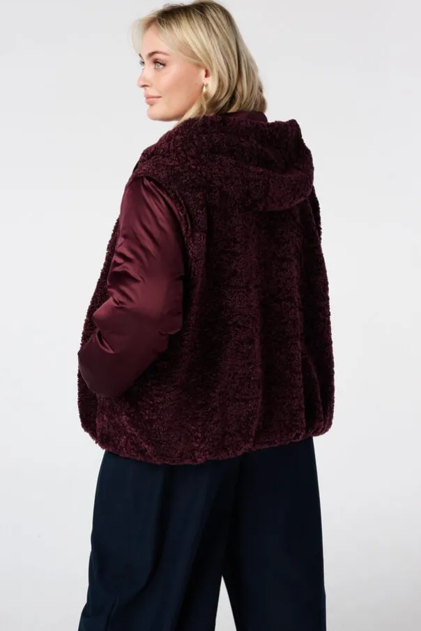 Bomber jacket met teddy