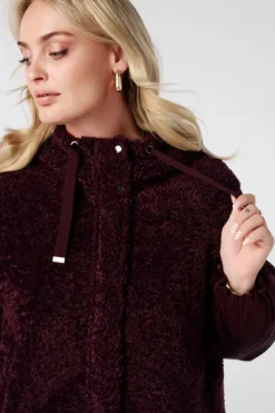 Bomber jacket met teddy