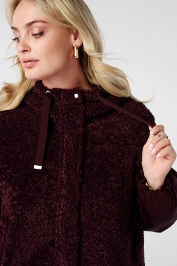 Bomber jacket met teddy