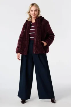 Bomber jacket met teddy