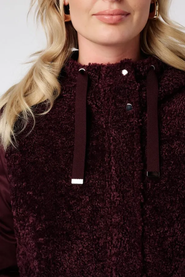 Bomber jacket met teddy