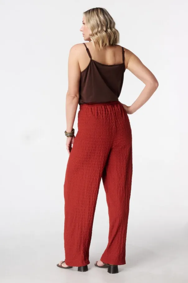 Broek met elastische taille