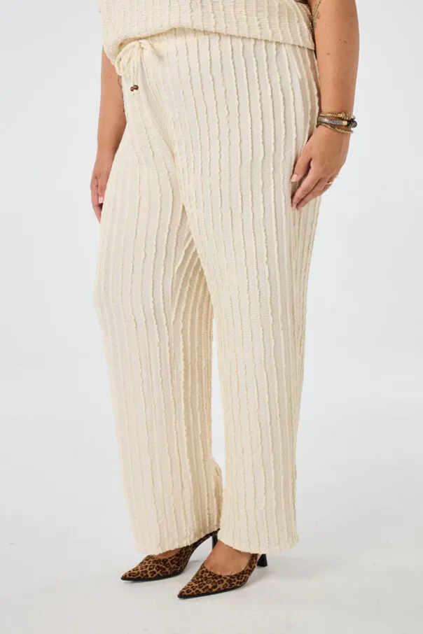 Broek met elastische taille