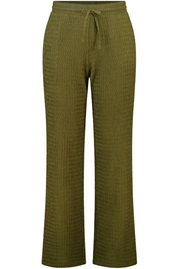 Broek met elastische taille