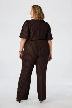 Broek met elastische taille