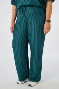 Broek met elastische taille