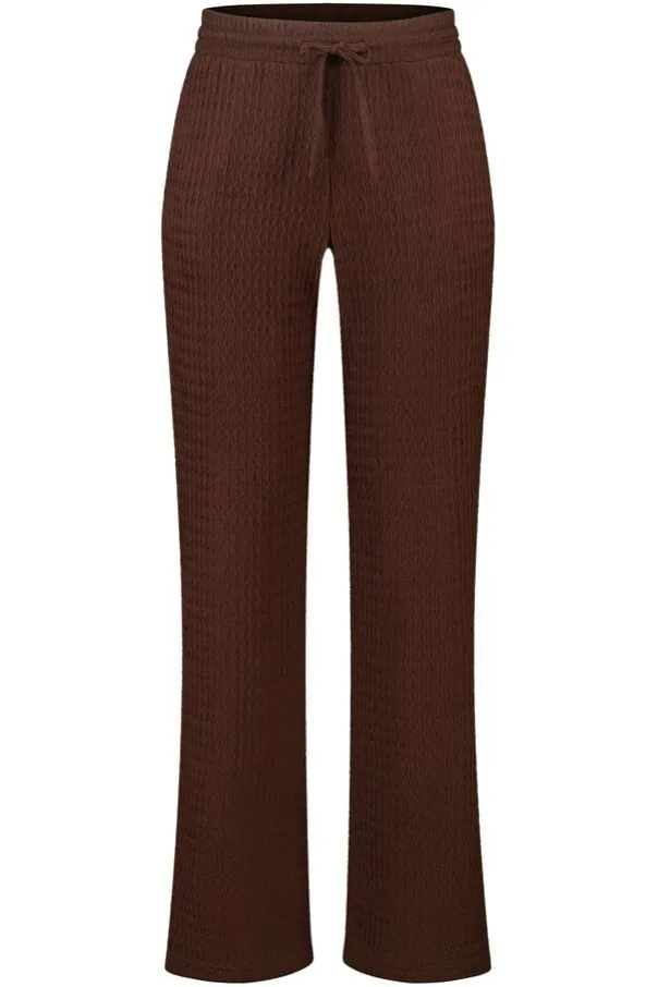 Broek met elastische taille