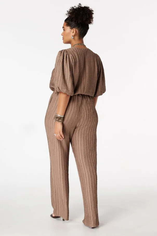 Broek met elastische taille