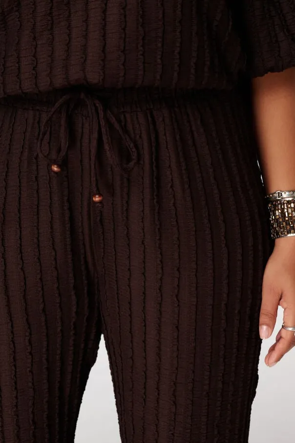 Broek met elastische taille