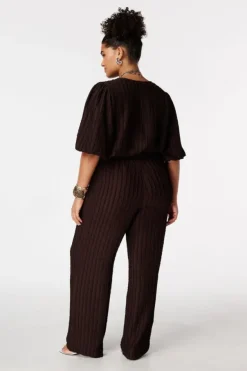 Broek met elastische taille