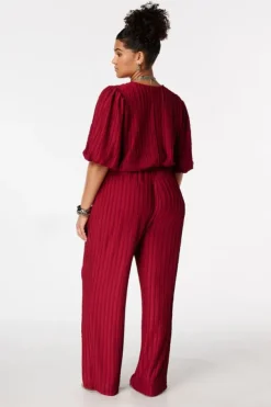 Broek met elastische taille