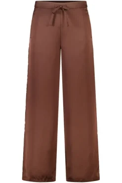 Broek met kanten zijkant