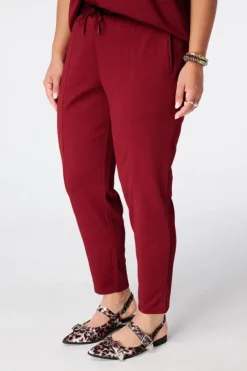 Broek met strikkoord