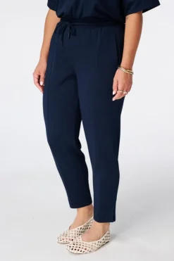 Broek met strikkoord