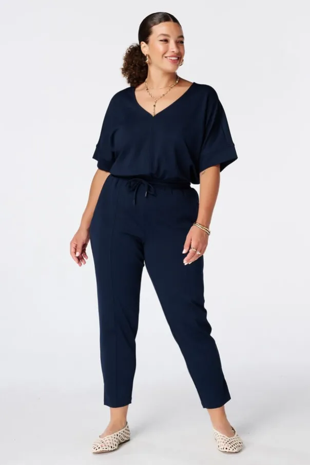 Broek met strikkoord