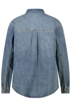 Denim blouse