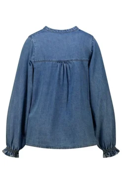 Denim blouse