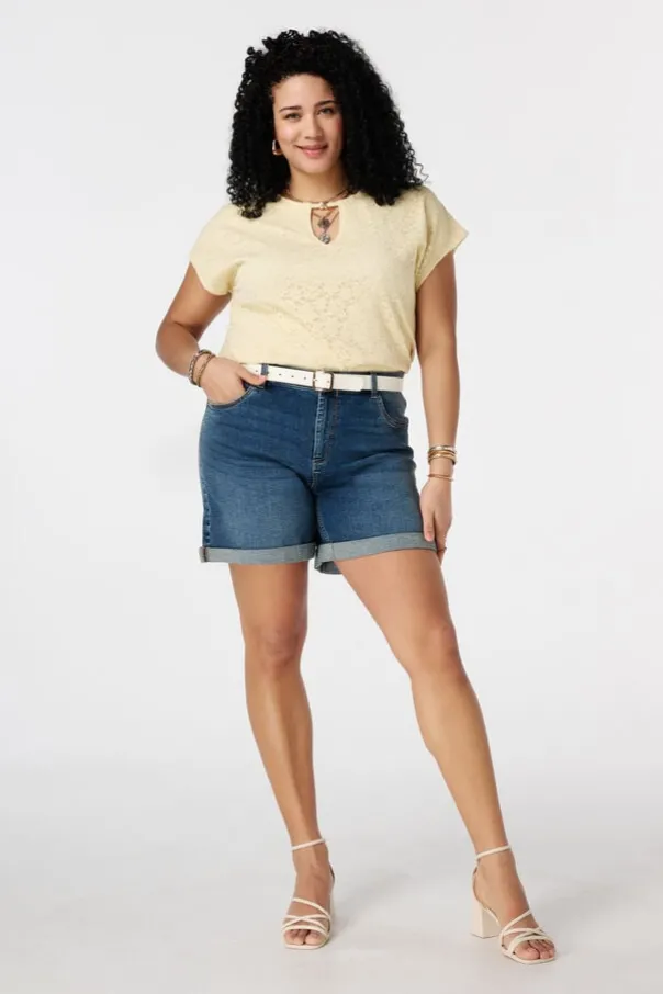Denim short