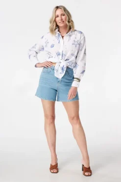 Denim short
