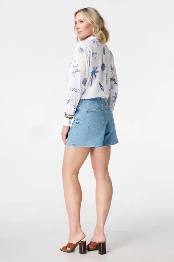 Denim short