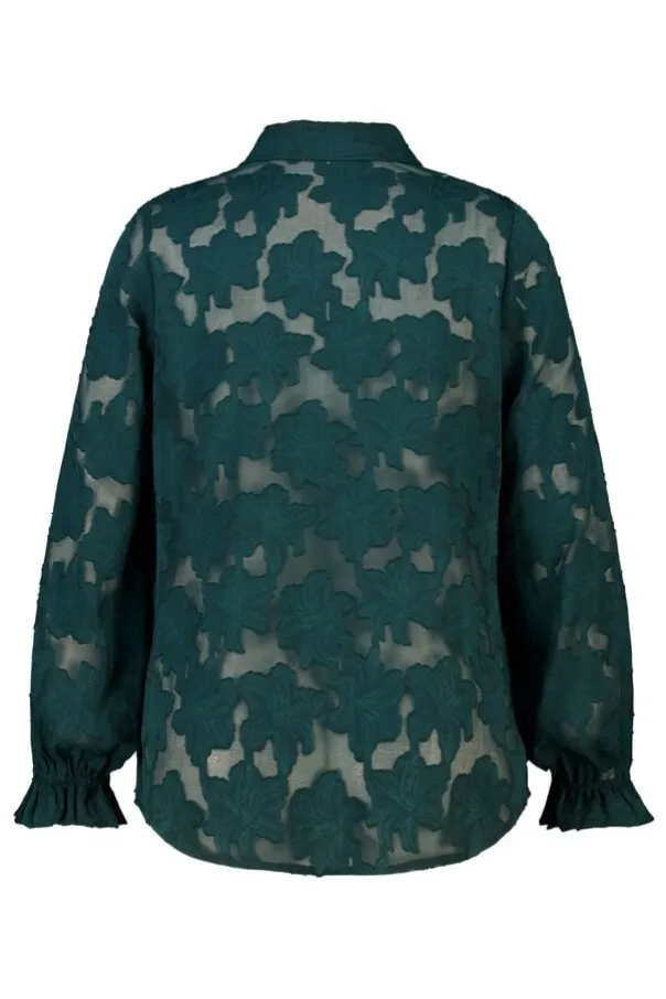 Doorschijnende blouse