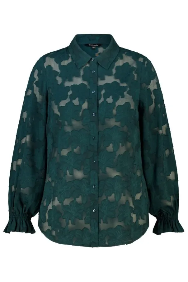 Doorschijnende blouse
