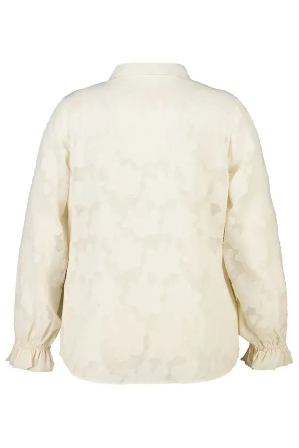 Doorschijnende blouse