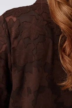 Doorschijnende blouse